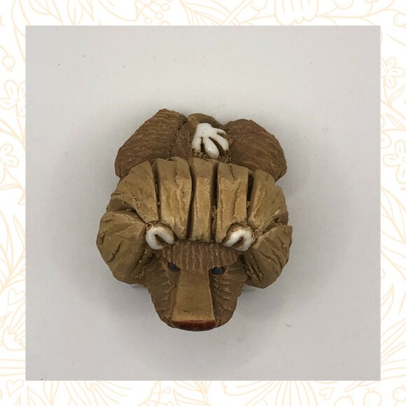 Vintage Artesania Rinconada Lion Figurine - Uruguay Animal - Picture 5 of 6